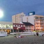 Playa y centro de noche